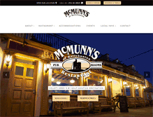 Tablet Screenshot of mcmunns.com